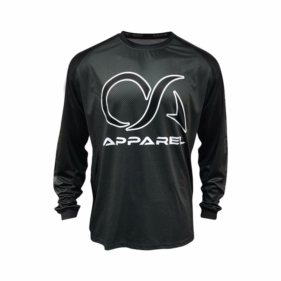 OA Black Carbon Fiber Long Sleeve Shirt