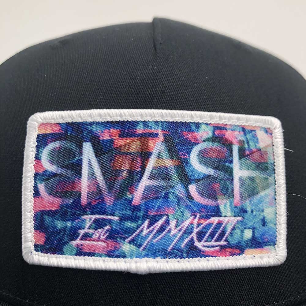 Smash It Streetwear Bucket Hat - Royal Blue Sublimated Smash MMXIII Patch