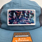 Smash It Streetwear Strapback-Blue/Charcoal 5 Panel-Sublimated Smash MMXIII Patch