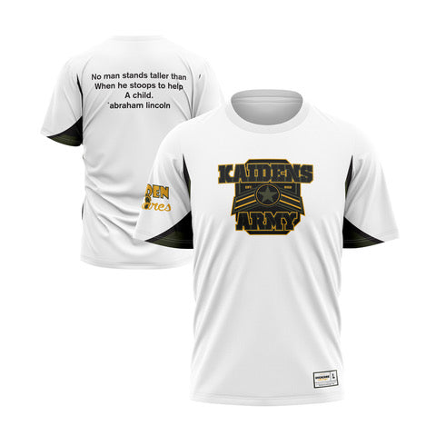 KAIDEN KARES-ARMY WHITE- JERSEY