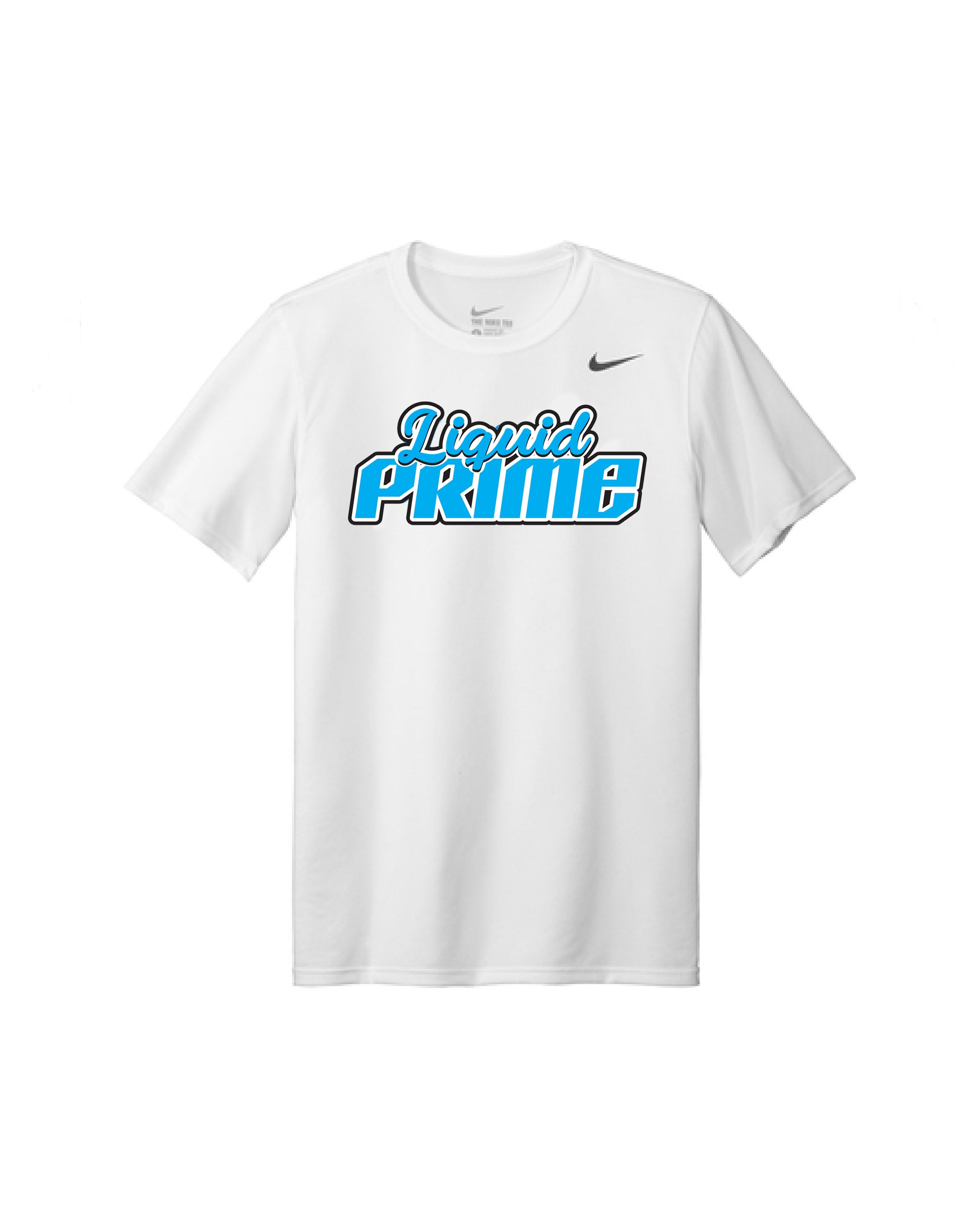 PRIME-NIKE-SHORT SLEEVE -MENS- SHIRT-DV7299 -WHITE