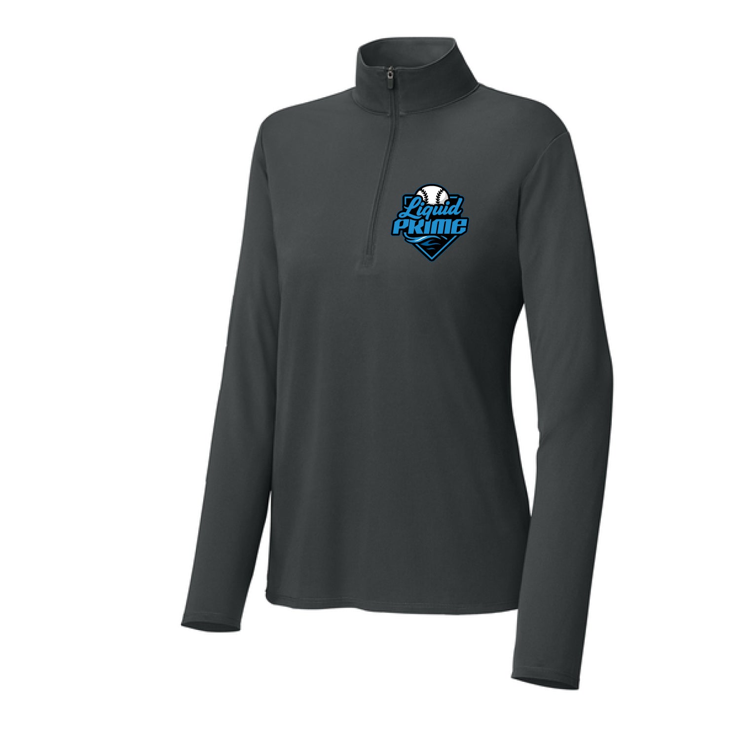 PRIME-SPORTS TEK -1/4ZIP-WOMENS-LST672