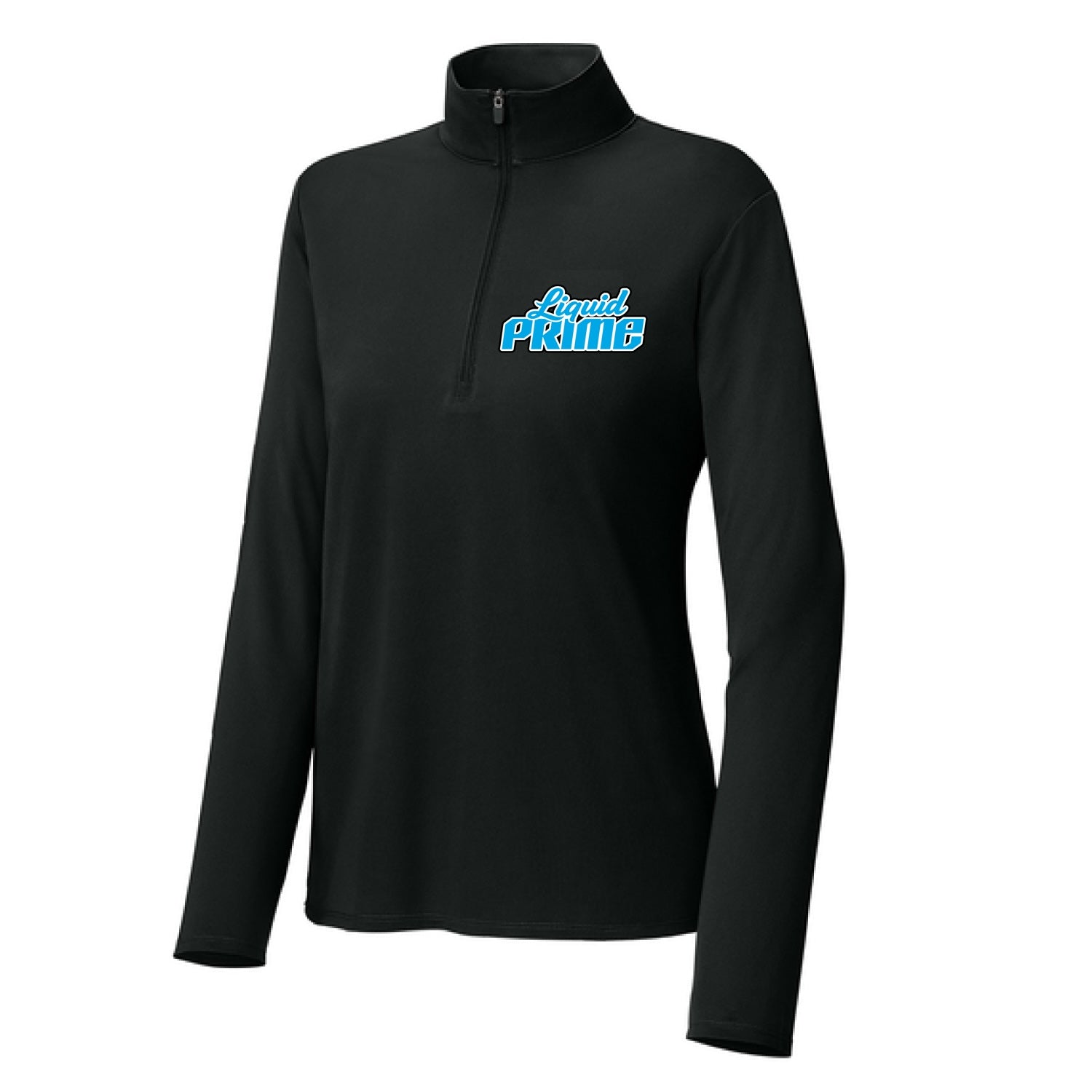 PRIME-SPORTS TEK -1/4ZIP-WOMENS-LST672