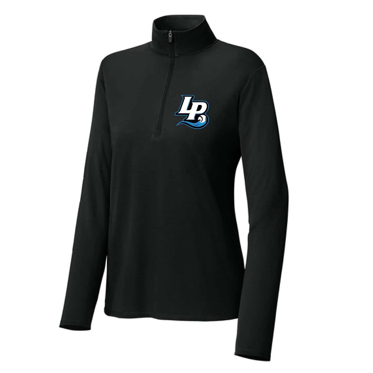PRIME-SPORTS TEK -1/4ZIP-WOMENS-LST672