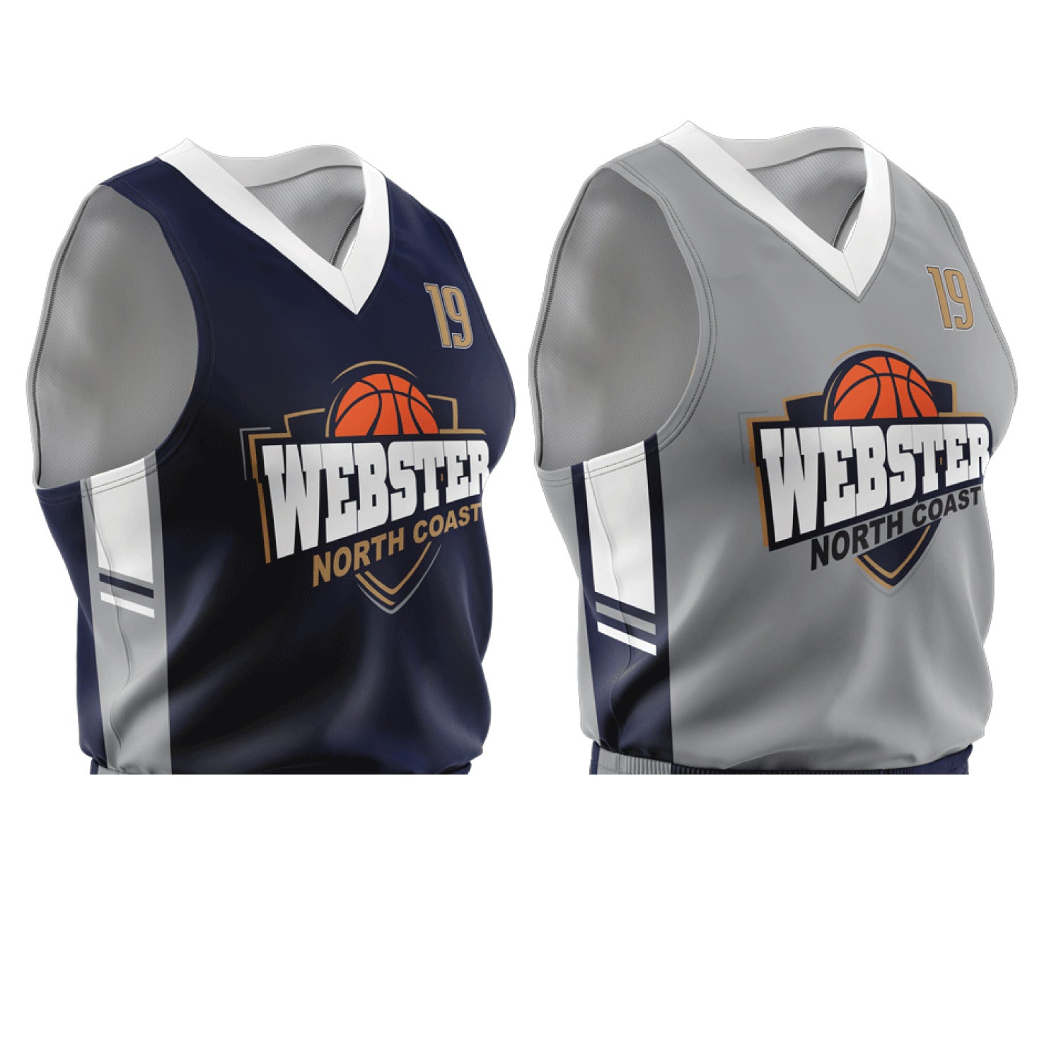 Webster North Coast Reversible Basketball Jersey (Women/Girls)