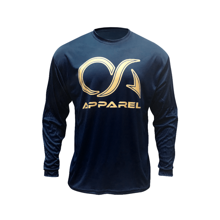 OAs Navy and Gold Long Sleeve