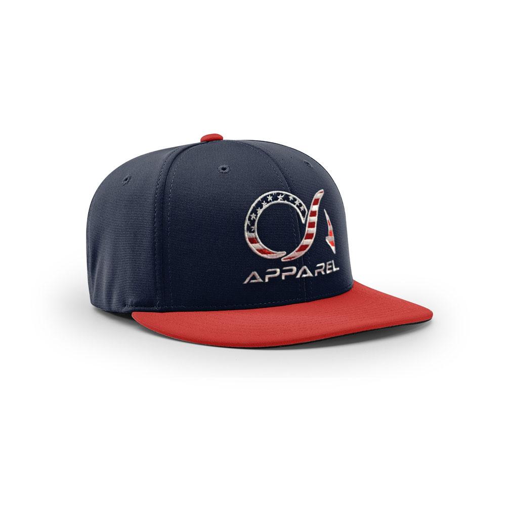 Navy/Red Richardson PTS20 Stars and Stripes Hat