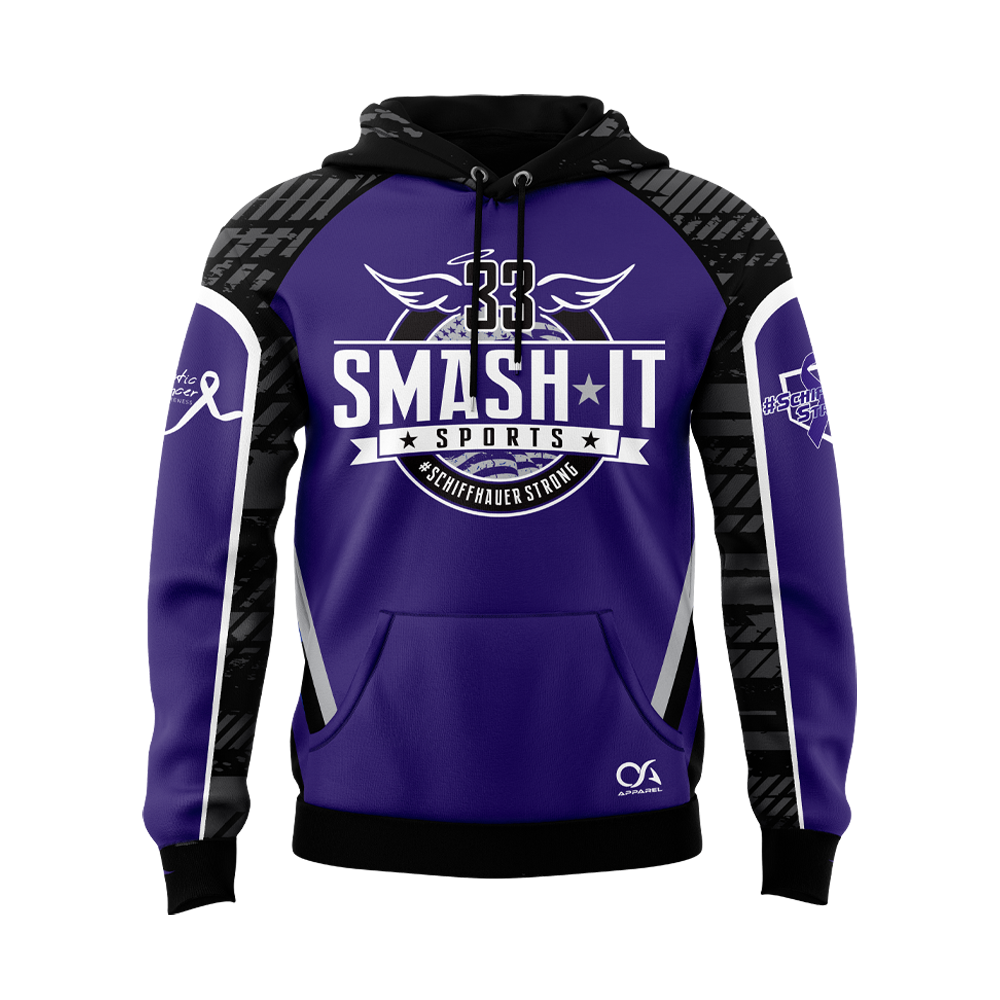 Schiffhauer Strong - Hoodie (Customized Buy-In) - Purple