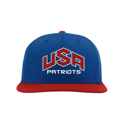 USA Patriot Hat by Richardson (PTS30) Royal/Red/White