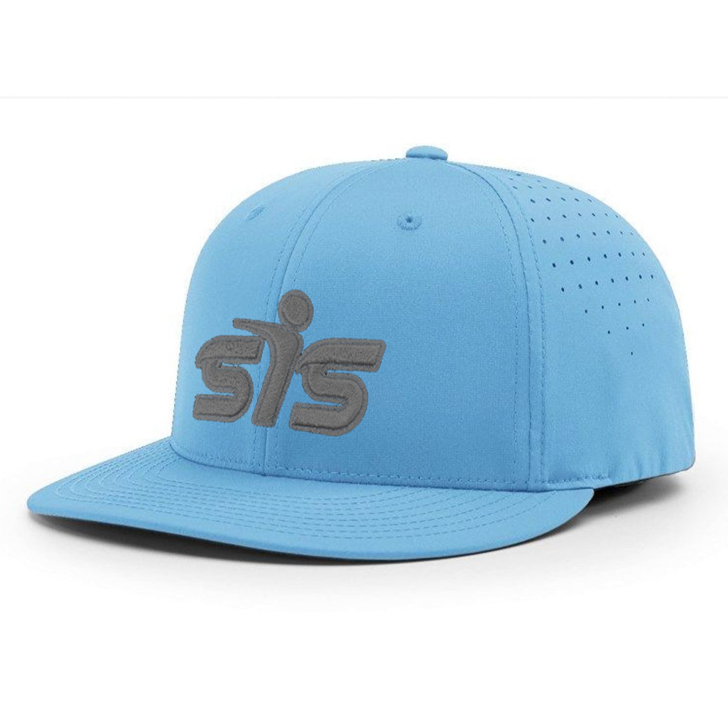 Smash It Sports CA i8503 Performance Hat - New Logo - Carolina/Charcoal