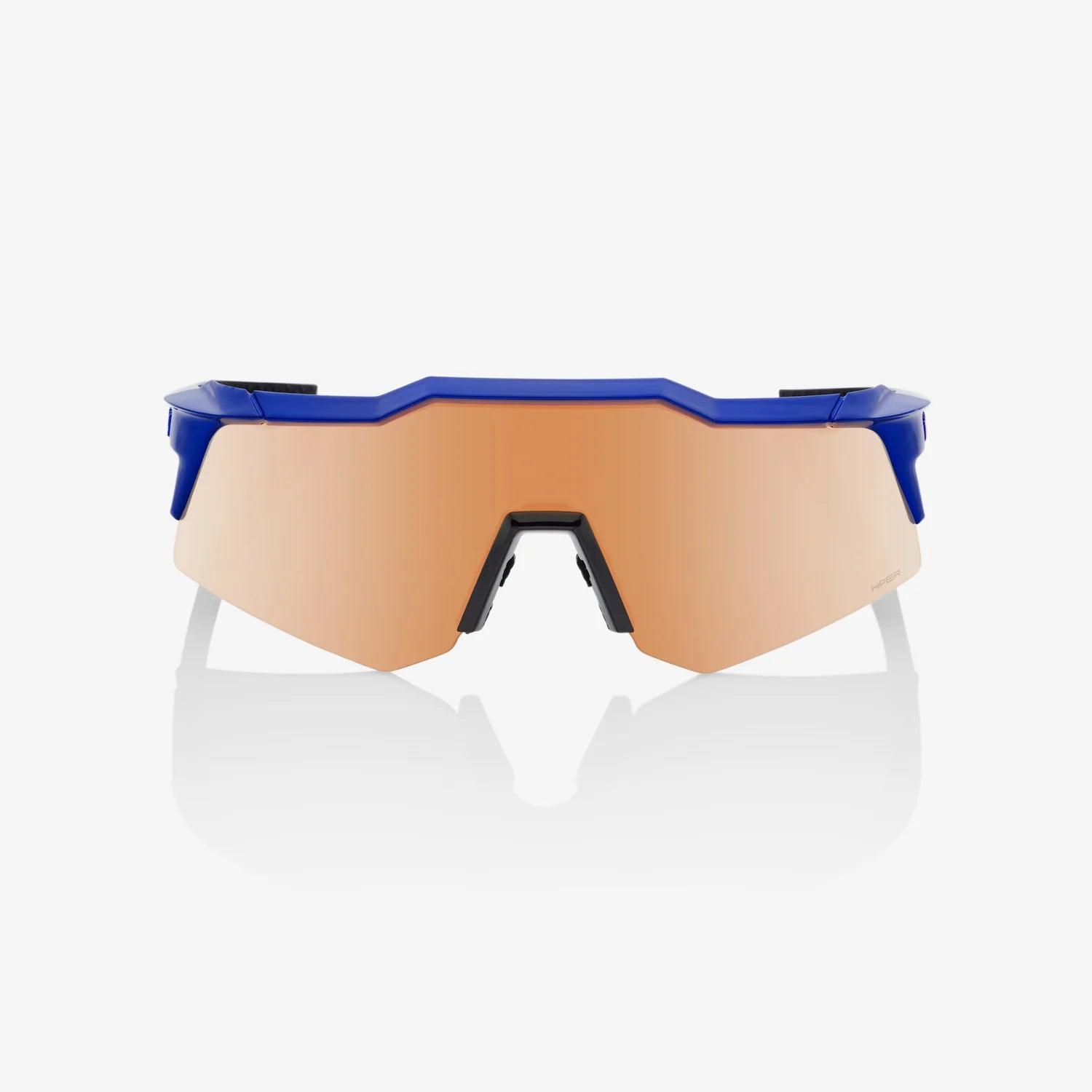 SPEEDCRAFT XS - Gloss Cobalt Blue - HiPER Copper Mirror Lens - Smash It Sports