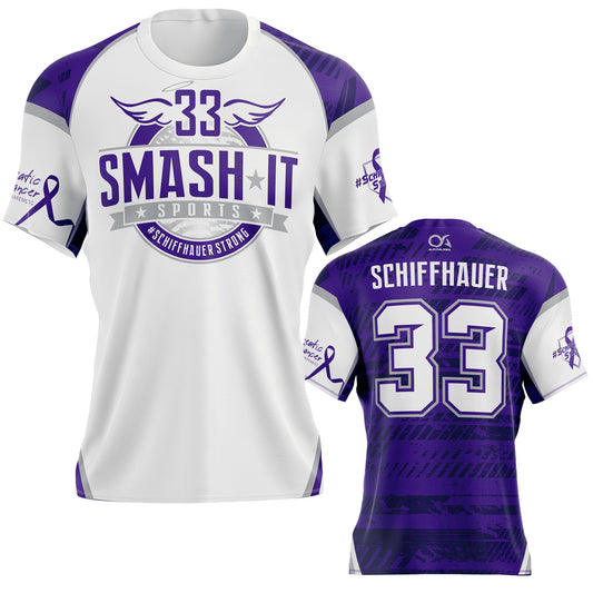 Schiffhauer Strong - Short Sleeve Jersey (Customized Buy-In) - White