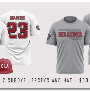 USSSA Challenge Cup Package - 2 Subdye Jersey and Hat