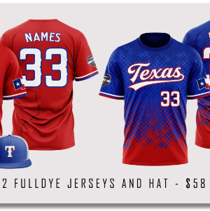 USSSA Challenge Cup Package - 2 Fulldye Jersey and Hat