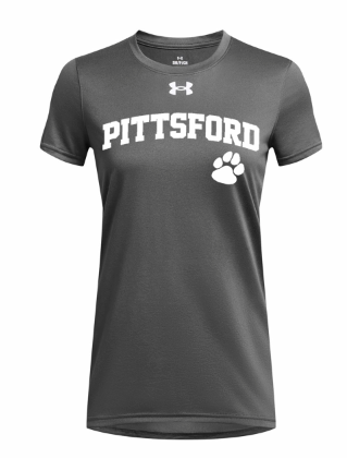 PITTSFORD PANTHERS-UNDER ARMOUR-SHORT SLEEVE-WOMENS- SHIRT-1376847-