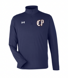 CP-UNDER ARMOUR-LONG SLEEVE 1/4 ZIP-MENS-1376844