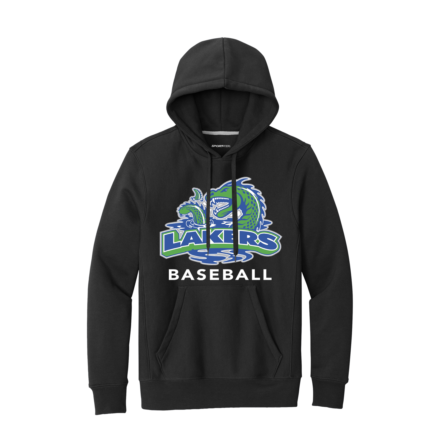 Sport Tek Super Heavyweight Hoodie (Style #F281)- Lakers Mascot Logo