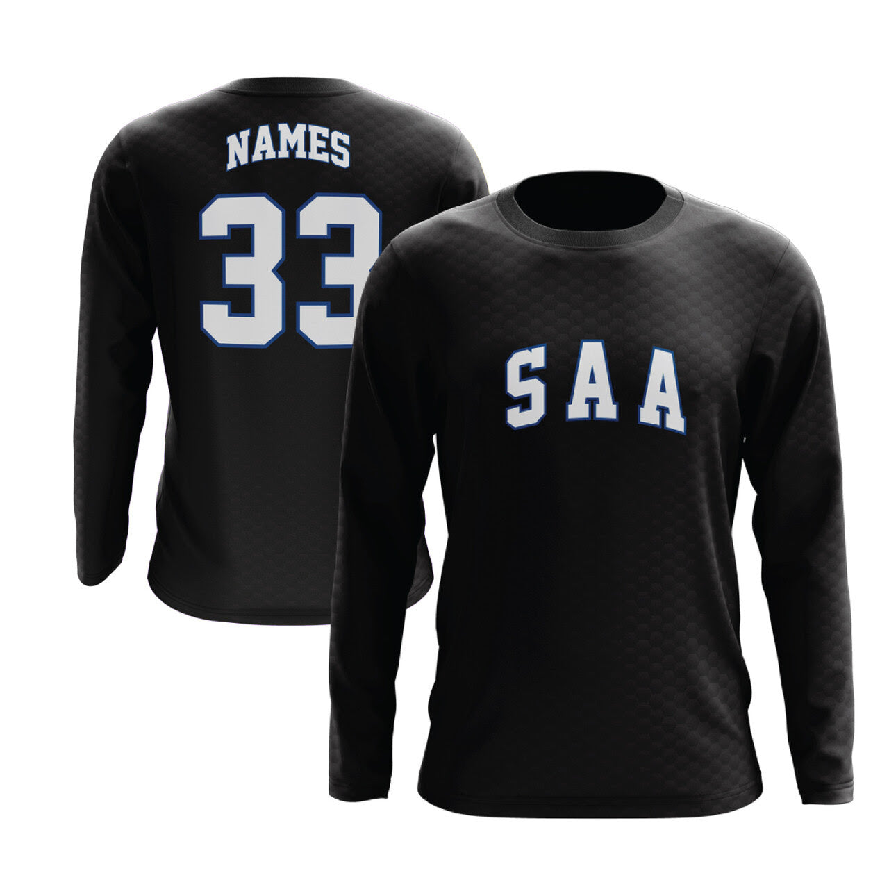 SAA Crew Neck Long Sleeve Shooter Shirt