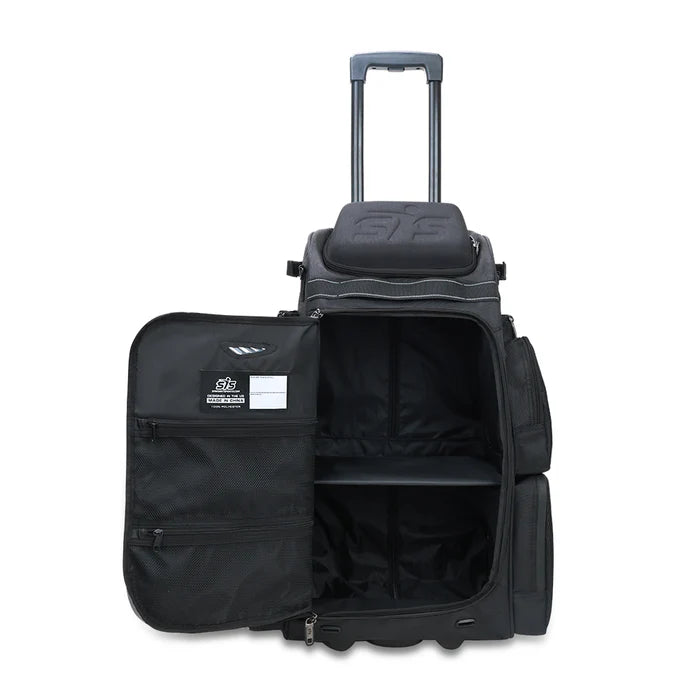 2025 Smash Ops Lil’ Guerrilla Hybrid Roller/Bat Pack Bag - Blackout [PRIME Team Bag]