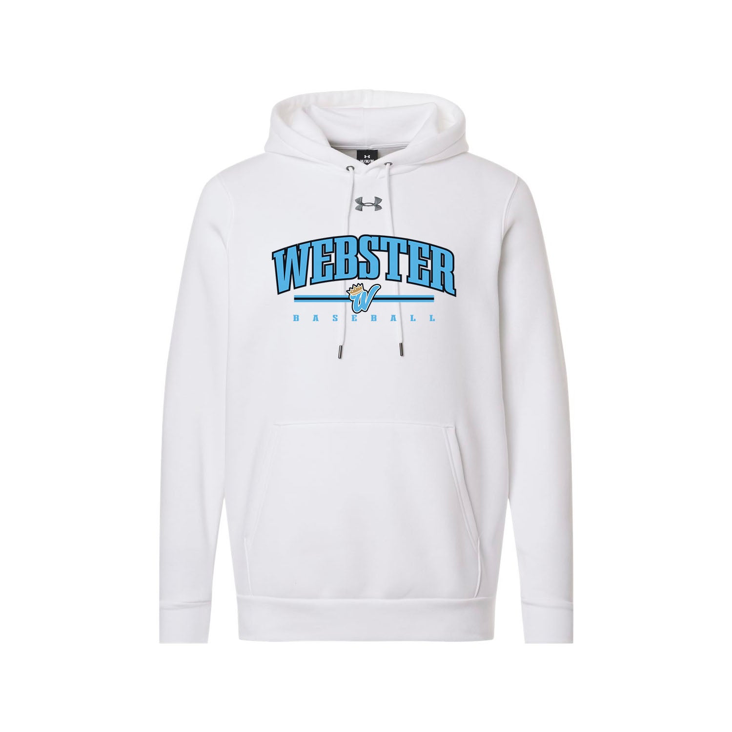 WEBSTER ROYALS UNDER ARMOUR MENS HOODIE