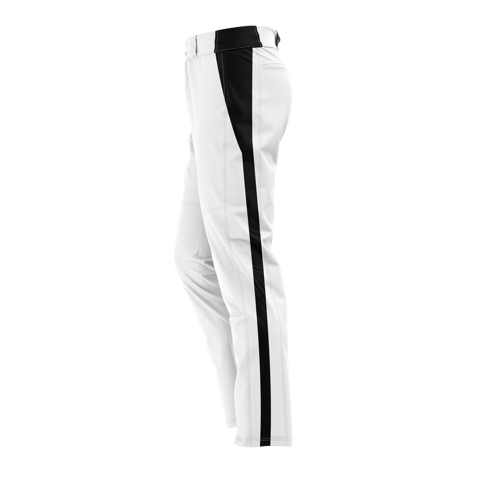 Crimson Pride Full Length Game Pants (White/Black)