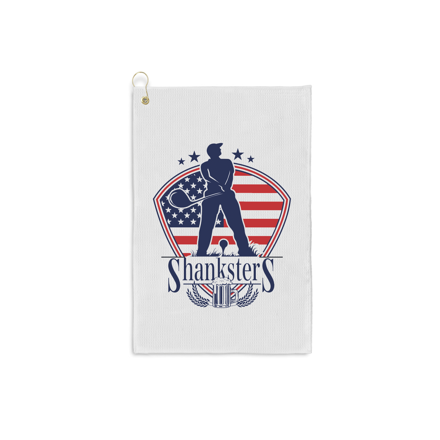 USA SHANKSTERS-GOLF-TOWEL