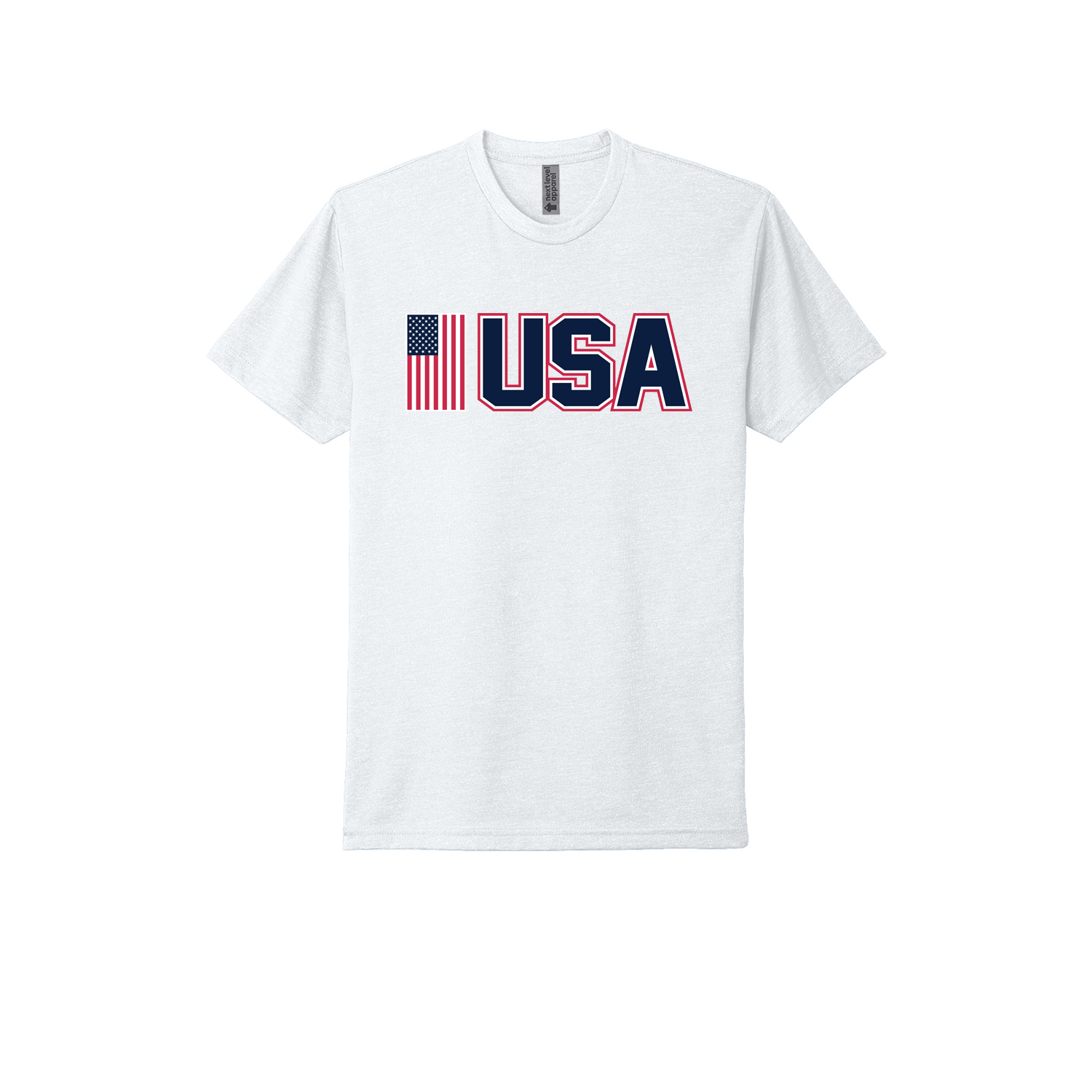 TEAM USA-CVC- FAN SHIRT- WHITE
