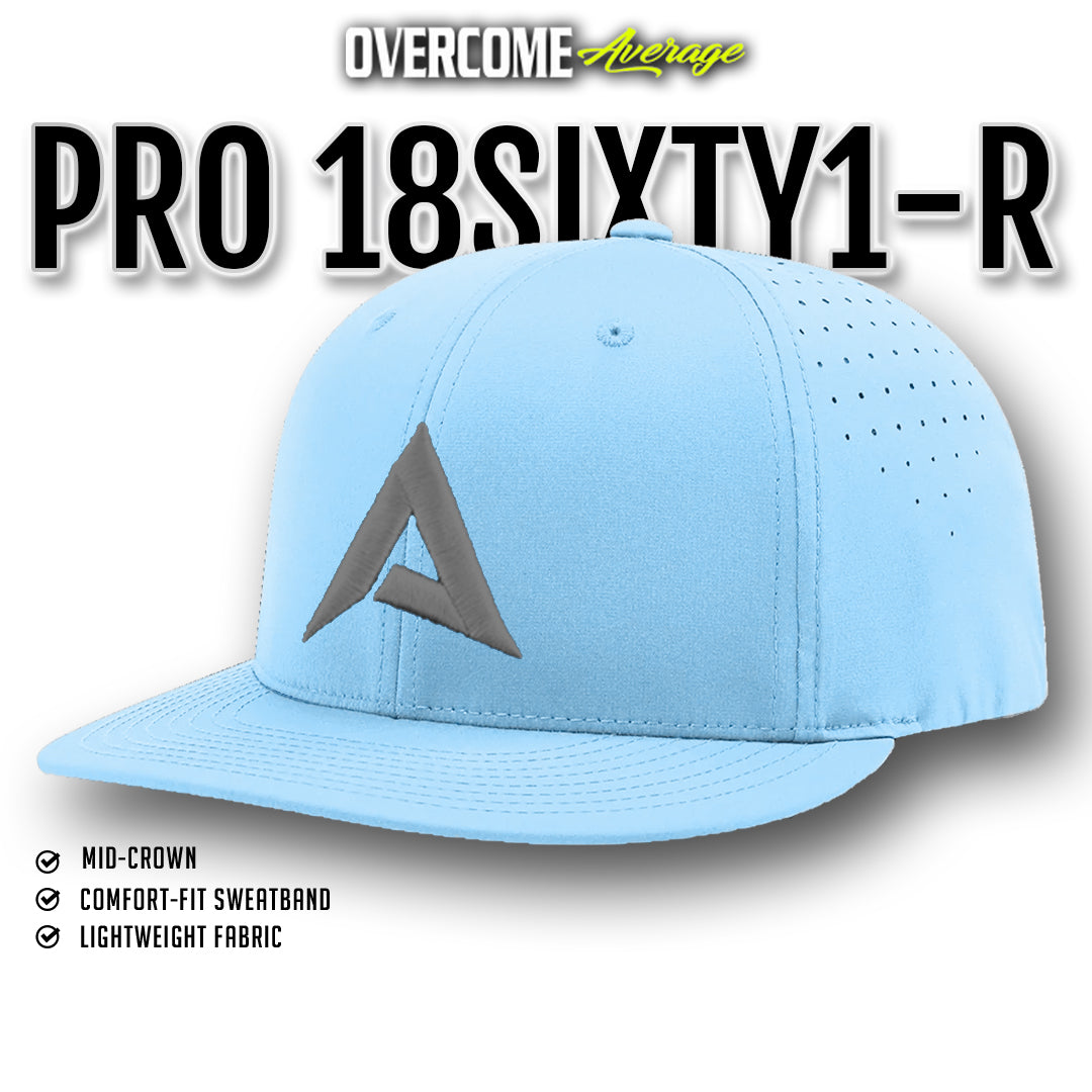 Anarchy - Pro 18SIXTY1-R Performance Hat - Carolina/Charcoal