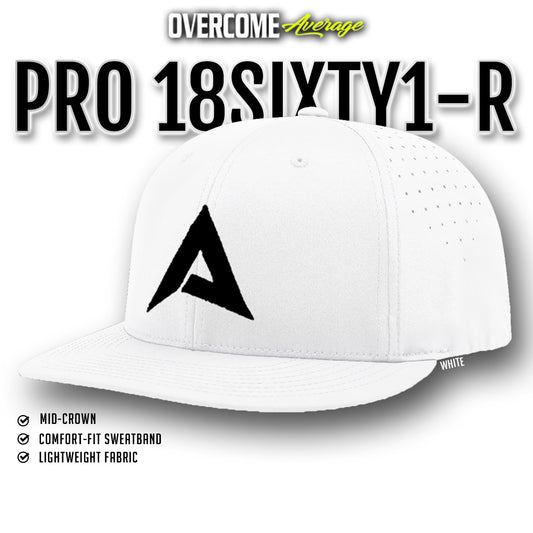 Anarchy - Pro 18SIXTY1-R Performance Hat - White/Black