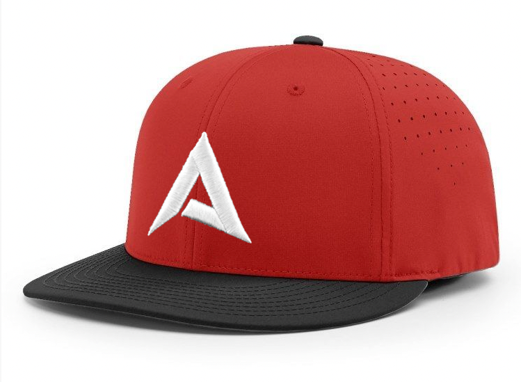 Anarchy CA i8503 Performance Hat - New Logo - Red/Black/White