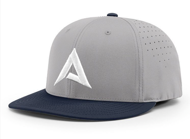 Anarchy CA i8503 Performance Hat - New Logo - Grey/Navy/White