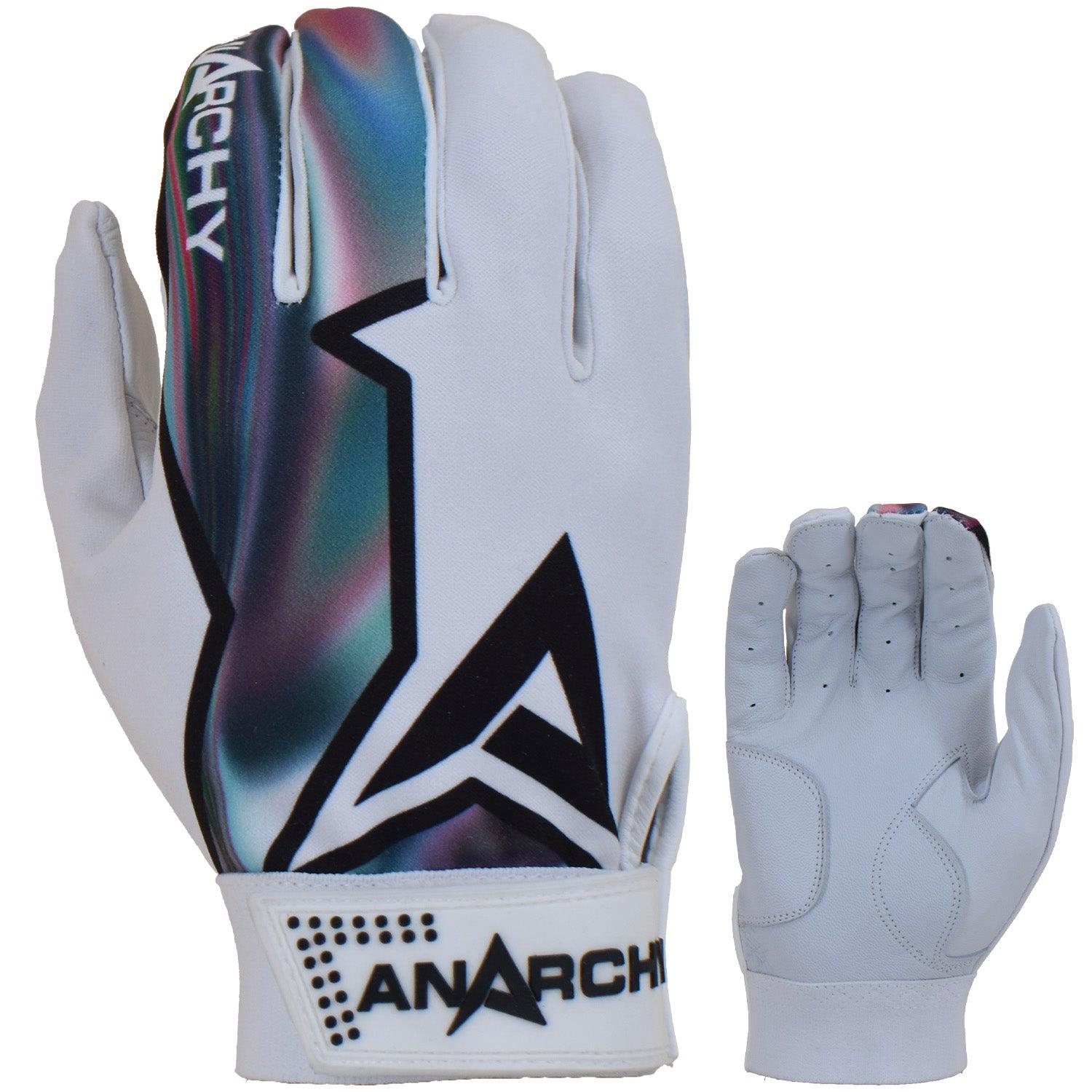 Anarchy Premium Batting Gloves- Iridescent - Smash It Sports