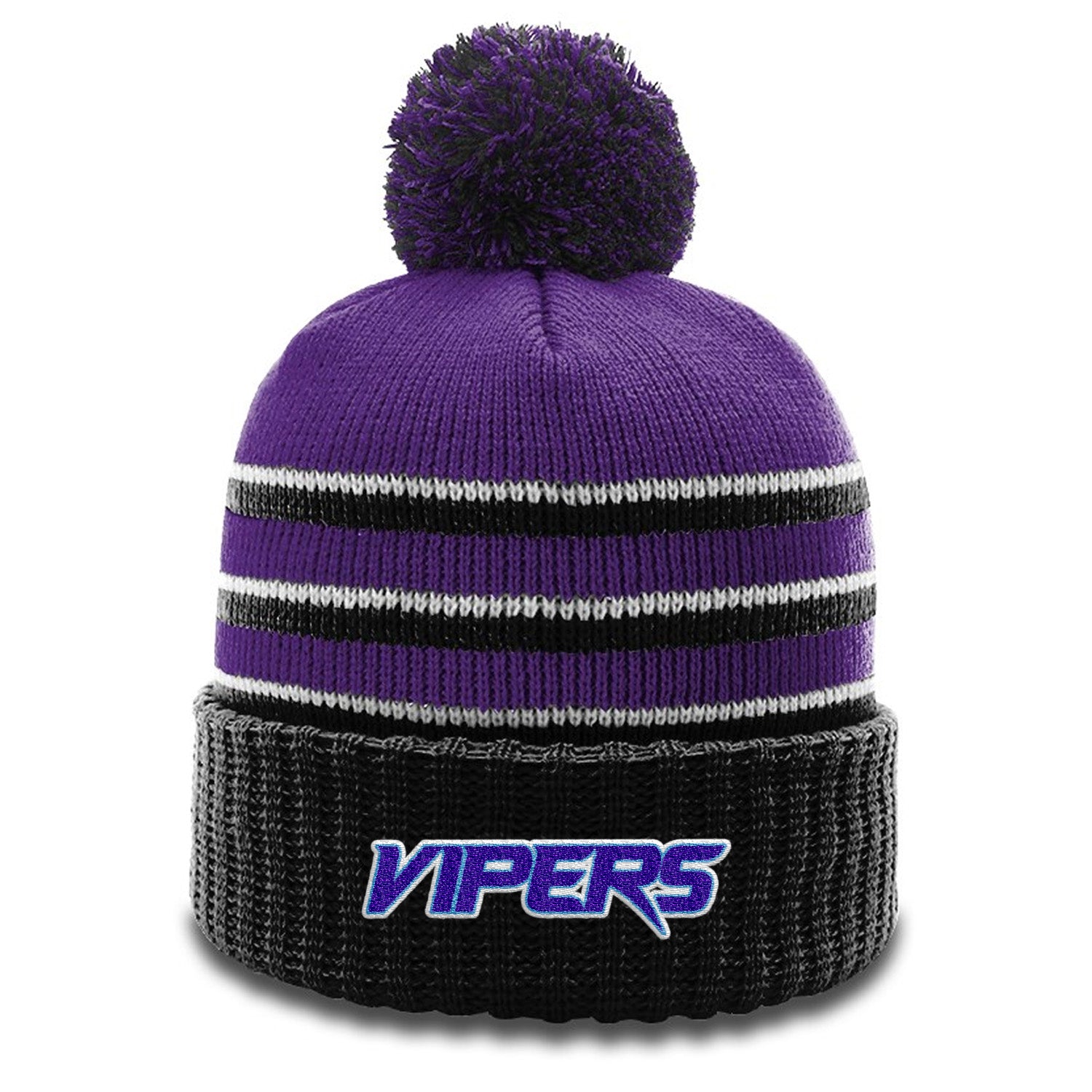 Vipers Team Beanie with Pom