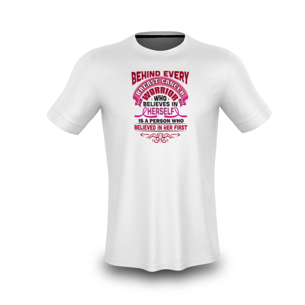 BC Warrior SubDye Breast Cancer Awareness Shirt