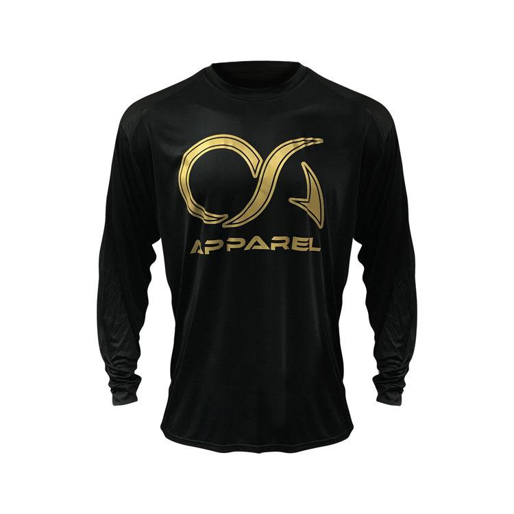 OAs Black and Gold Long Sleeve Jersey