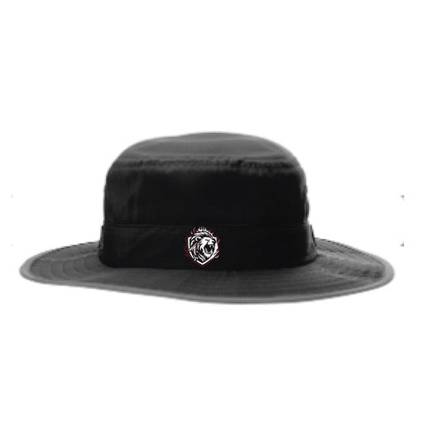 Crimson Pride Bucket Hat (Black)