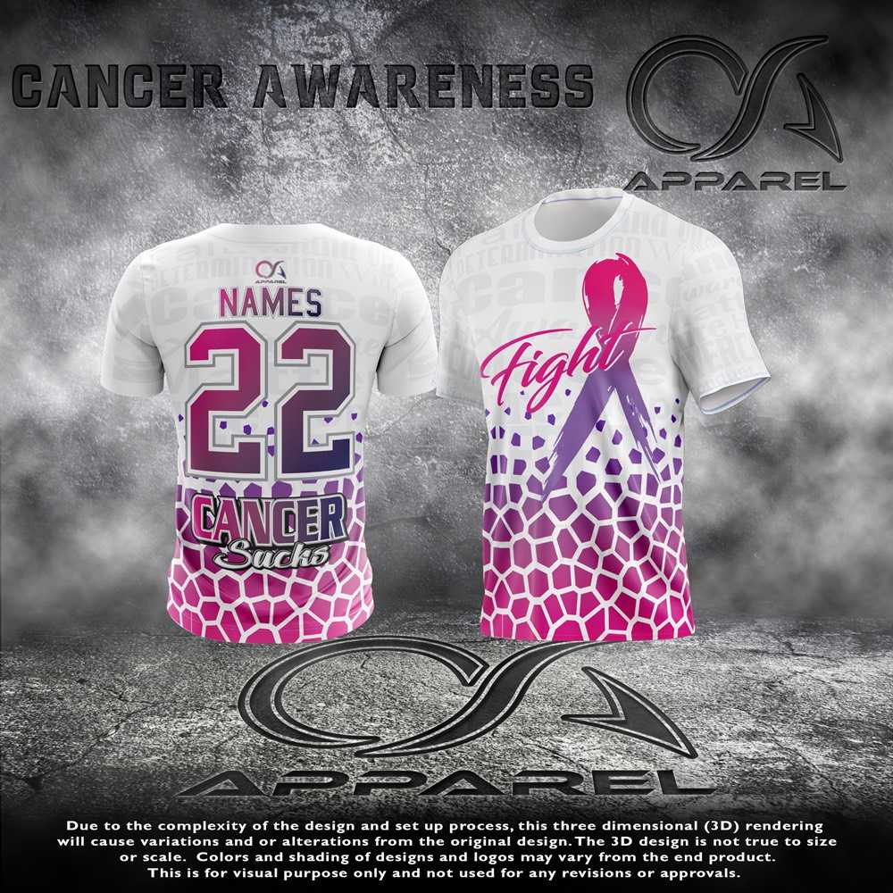 OA Cancer Awareness Short Sleeve Shirt (Buy-In)