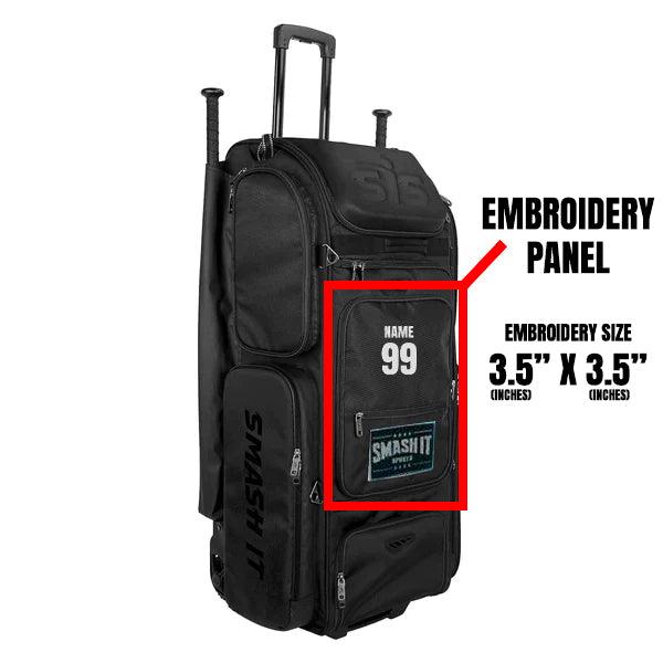 SMASH OPS V3 GUERRILLA Anarchy Blackout Roller Bag - Smash It Sports