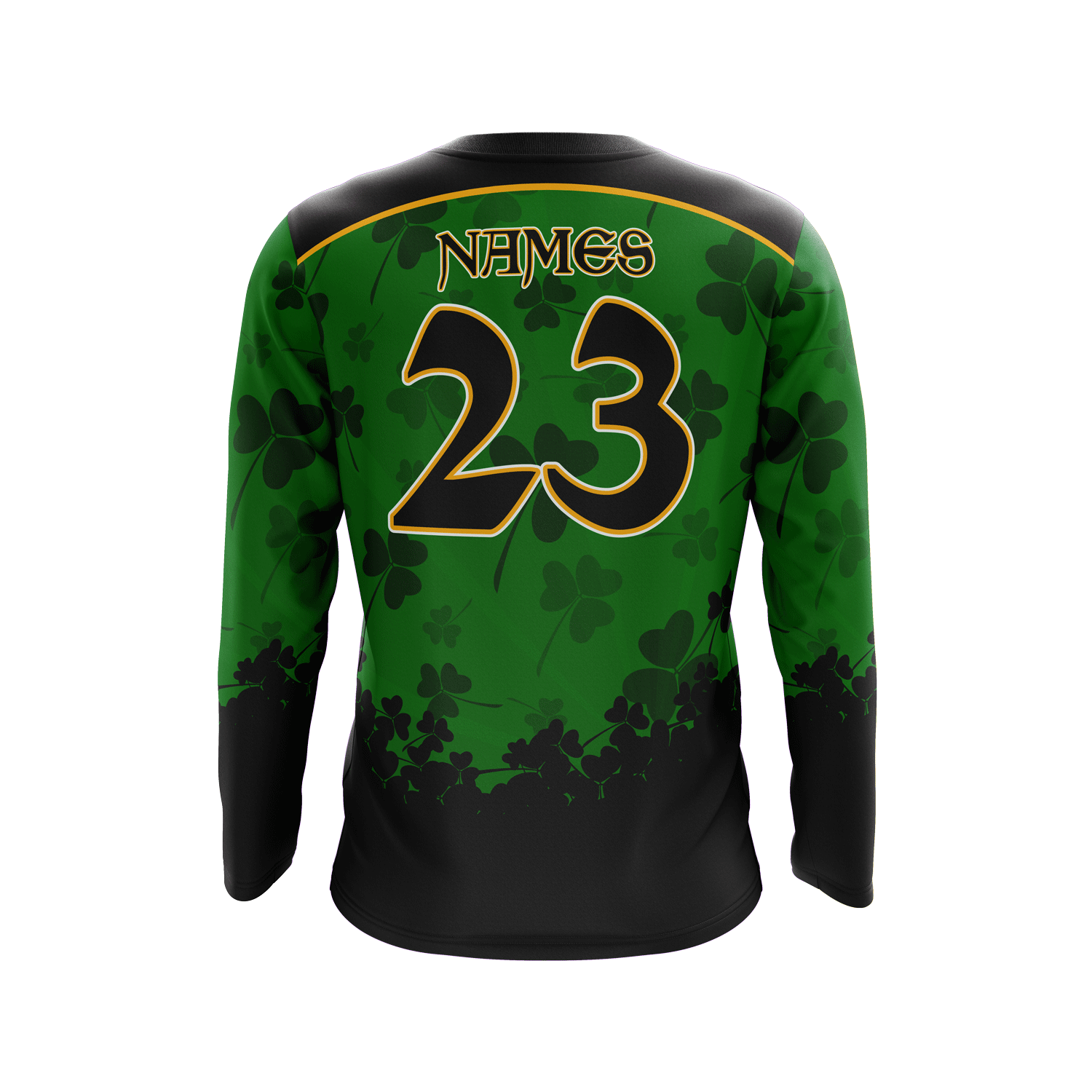 Getting Tipsy St. Patricks Day Long Sleeve Jersey (Customized Buy-In)