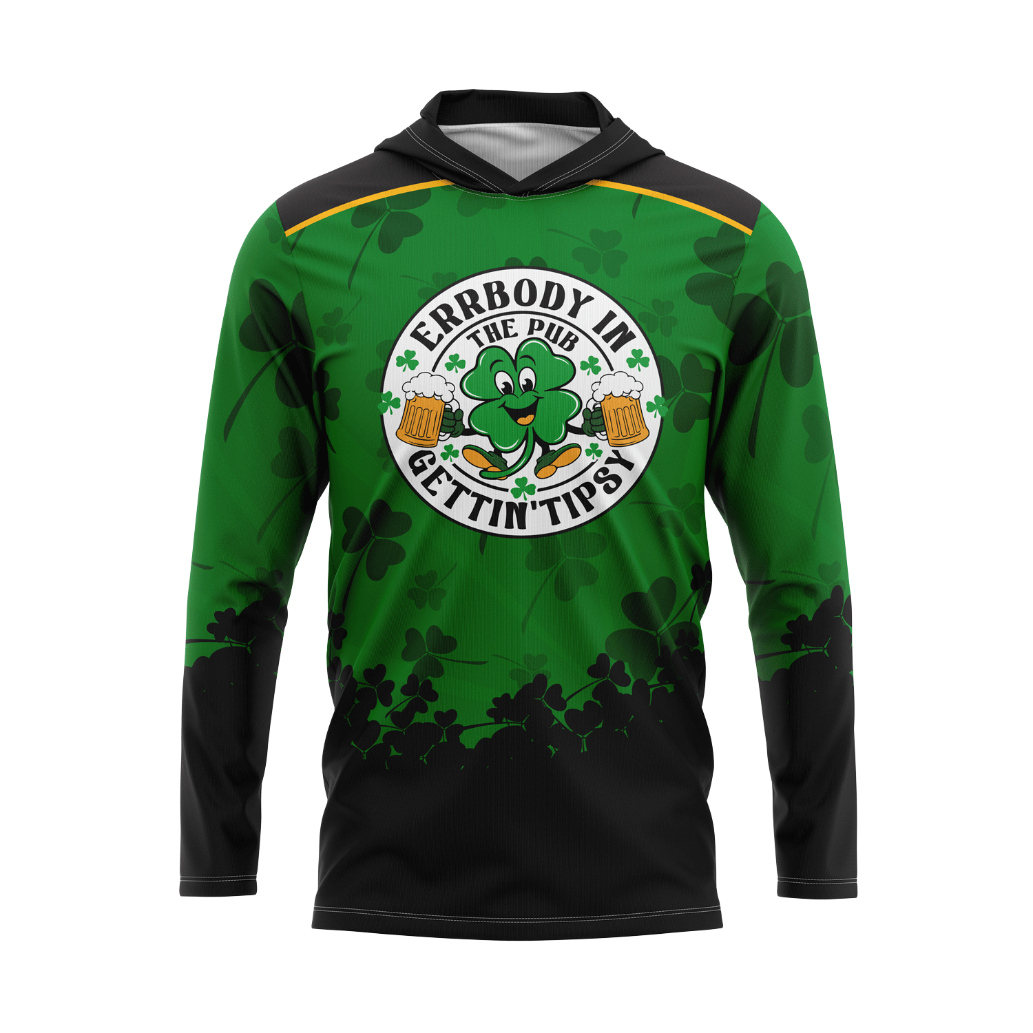 Getting Tipsy St. Patricks Day Hooded Long Sleeve (Customized Buy-In)