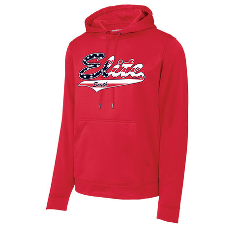ELITE SOFTBALL- RED- HOODIE