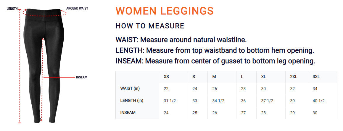 Premium Women's Leggings - Custom Color Logos (All Brands) – OA Apparel