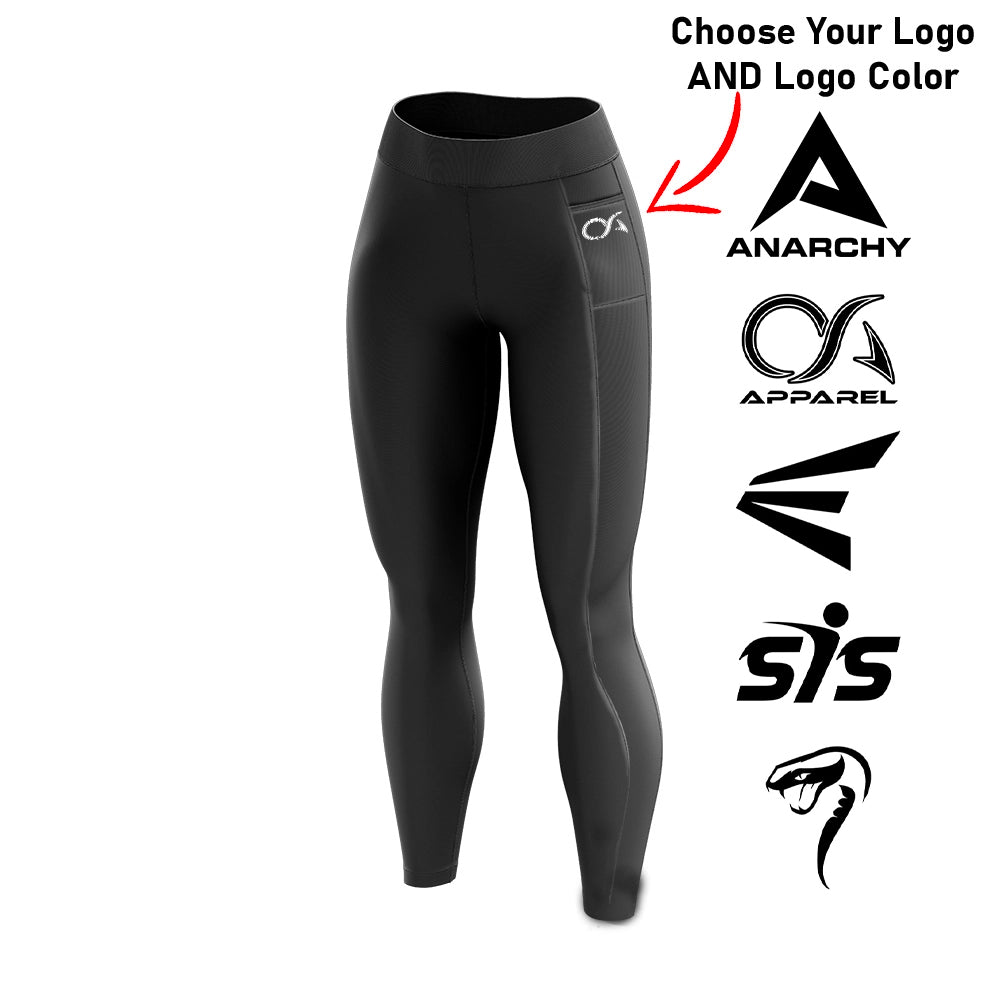 Premium Women's Leggings - Custom Color Logos (All Brands)
