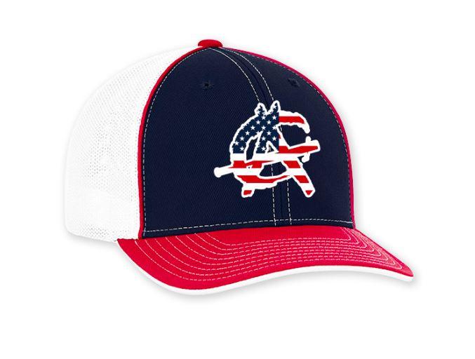 Anarchy Stars and Stripes Hat