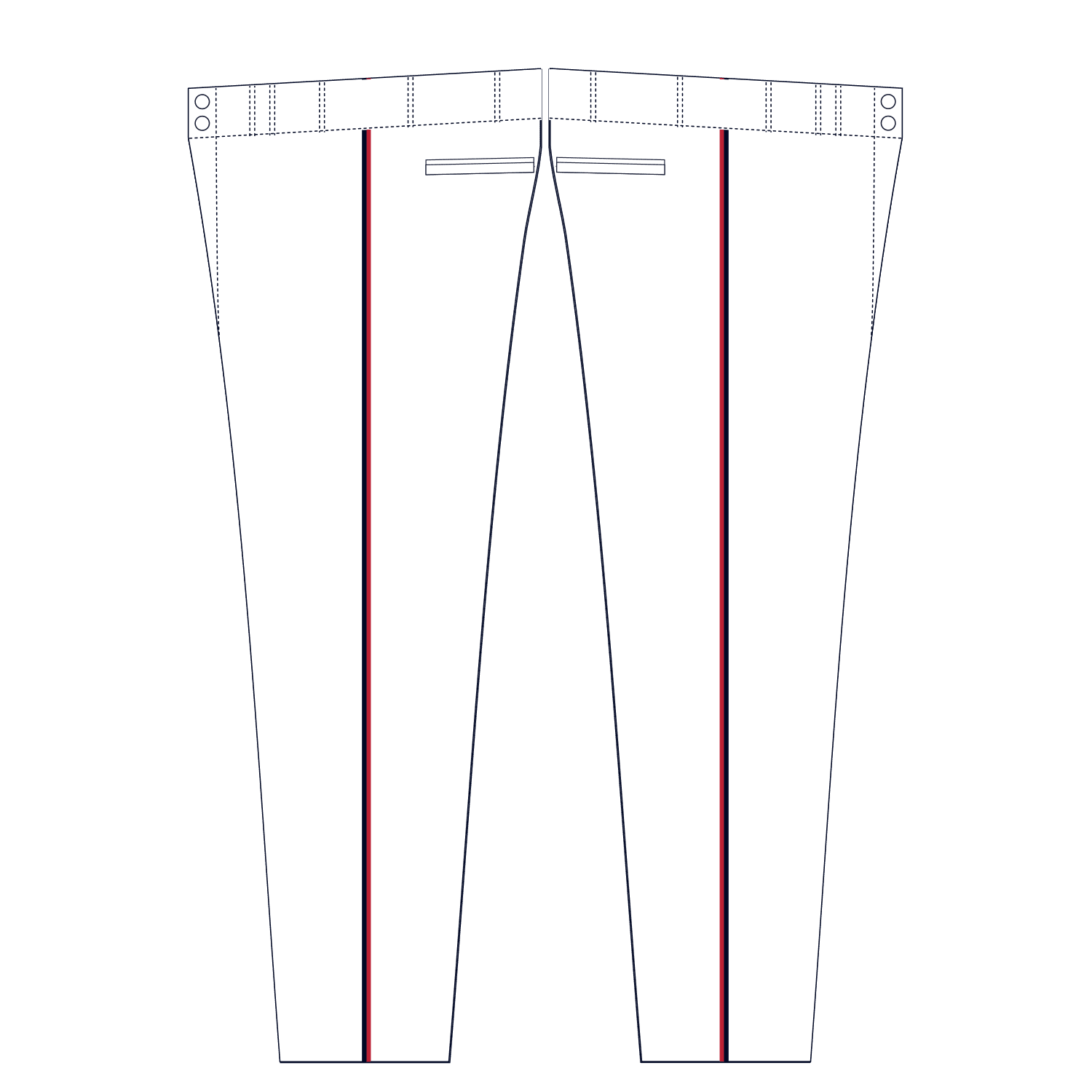 Penfield Patriots Game Pants (White)