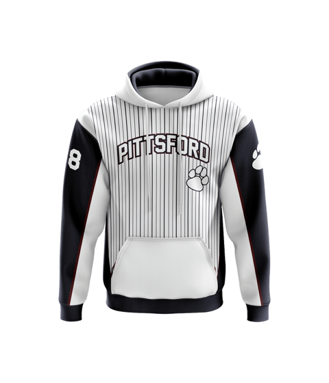 Pittsford Panthers Hoodie - WHITE STRIPE