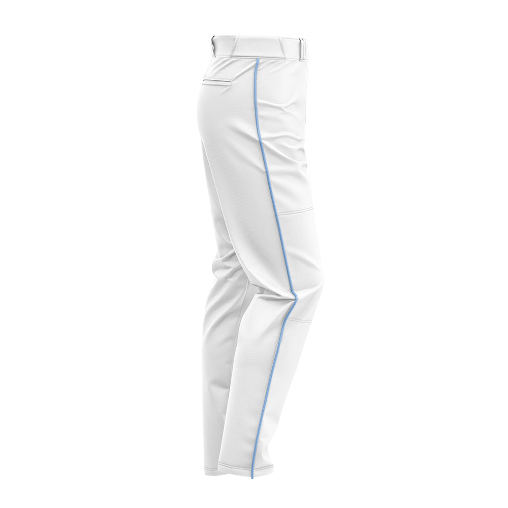 SIS Pro-Line Softball/Baseball Game Pants (White with Colored Piping)