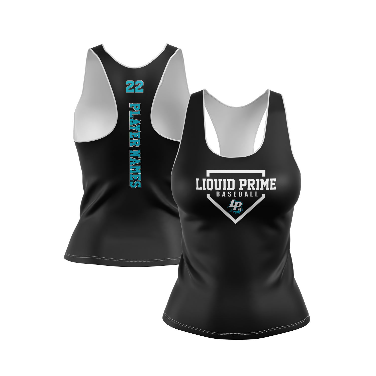 LIQUID-PRIME-BLUE/BLK-TANKTOP