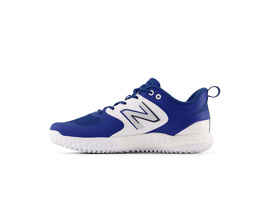 New Balance Men's Fresh Foam 3000 V6 Turf Baseball Shoes - Royal Blue with White - T3000TB6