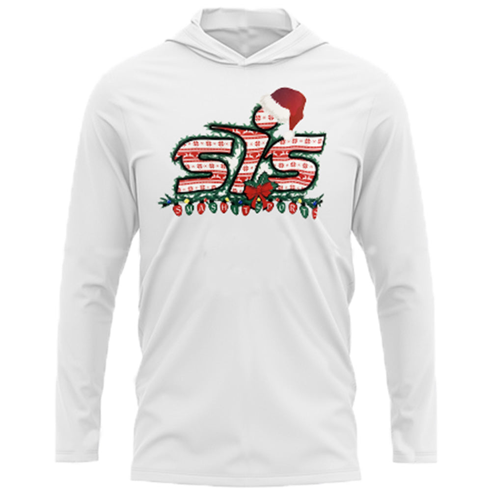 SIS Christmas Lights - Hooded Long Sleeve Shirt